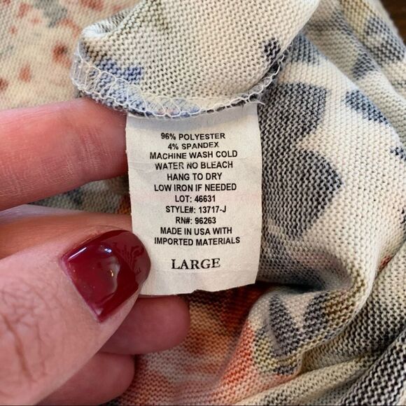 Pinc Size Large Colorful Floral Dress - Picture 7 of 8